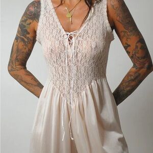 Vintage Lace Jumpsuit